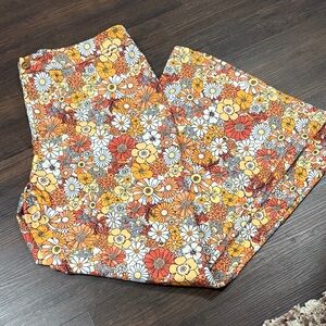 SHEIN Floral Bell Bottoms